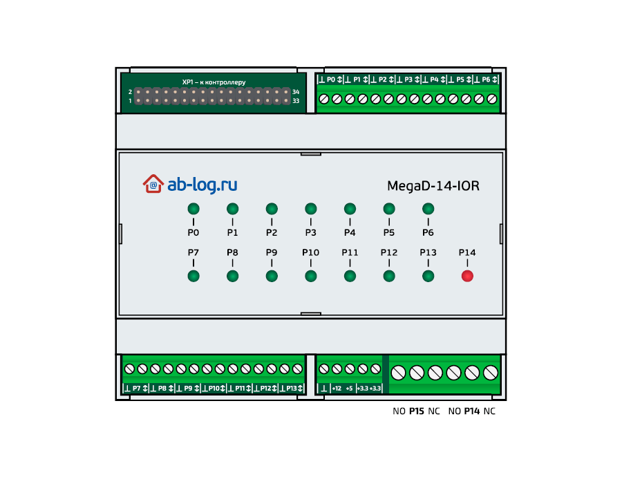 MegaD-14-IOR V3 - ���������� ������ � �������
