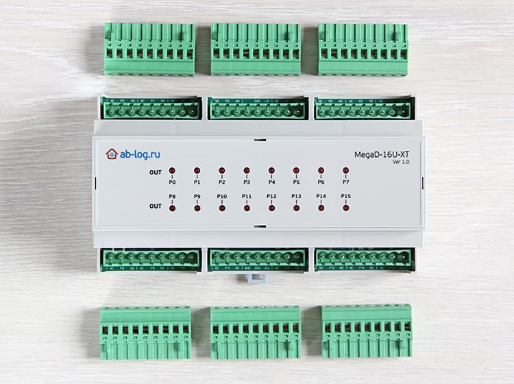 ����������� �� DIN-����� PCA9685 - MegaD-16U-XT