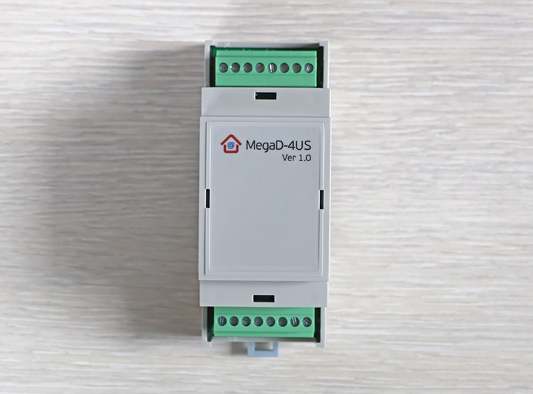 MegaD-4US - 4-� ��������� ������ ���������� �� DIN-�����