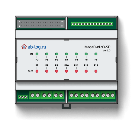 MegaD-8I7O-SD